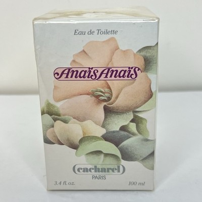 Vintage Anais Anais Eau de Toilette 3.4 Oz Cacharel Paris - NEW & FACTORY SEALED