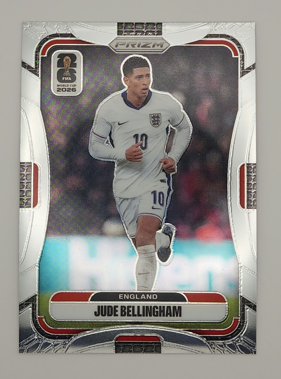 2026 Panini Prizm FIFA World Cup Jude Bellingham #114 England Base view 1