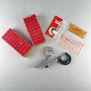 Vintage Starrett Micrometer Lot