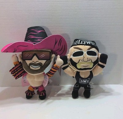 Macho Man Randy Savage And Hulk Nwo Wwe  Plush Walmart Exclusive   Wrestling