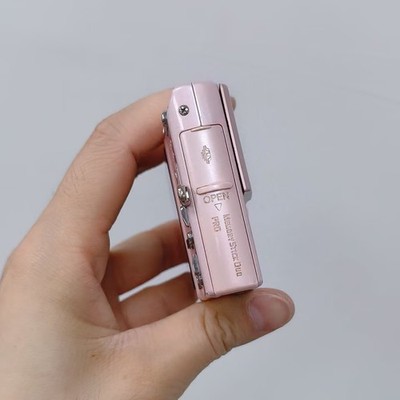 Pink Sony Cyber-shot DSC-T10 7.2MP 3x Optical Zoom Digital Camera