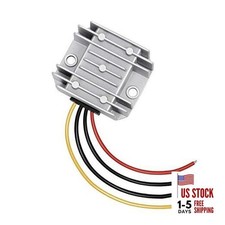 50W DC-DC 12V 24V to 5V 10A Converter Power Vehicles Power Supply Waterproof