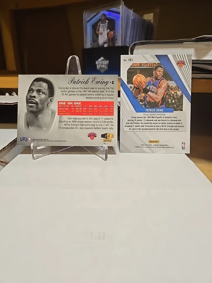 1998-99 Flair Showcase - Patrick Ewing #41 Row 2 - Image 2 of 2