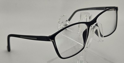 DoDo 329 C4 Eyeglasses Frame Only 49-16-130 Black Rectangular E5