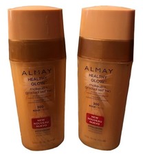 Almay Gradual Self Tan Medium 300 Healthy Glow Makeup SPF 20 Lot of 2