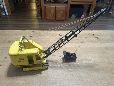 【希少】TONKA Power Crane 1401日本製ヴィンテージ 建設車両 Tonka Pressed Steel Crane Vintage Manufacture Diecast Construction
