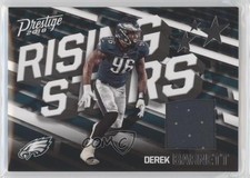 2018 Panini Prestige Rising Stars Materials Derek Barnett #RS-DB 5c9
