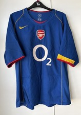 Arsenal 2004/05 Men's Away Shirt Size UK Large 