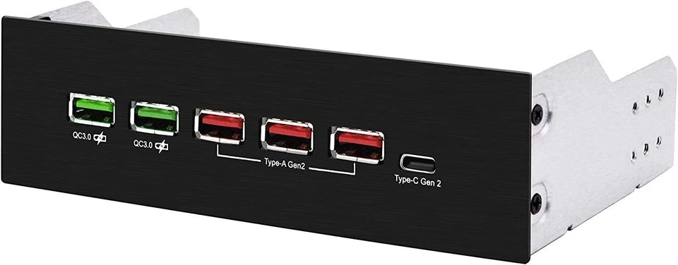 USB 3.1 Gen2 Hub with Type-C Port - 5.25in - Image 3 of 4