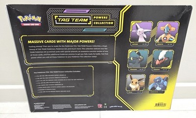 Pokemon TCG Tag Team Powers Collection Box Espeon & Deoxys GX NEW
