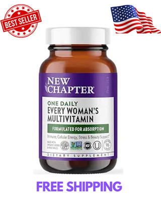 New Chapter Women s 55+ Multivitamin 96 Tablets   Immune Bone Support Supplement