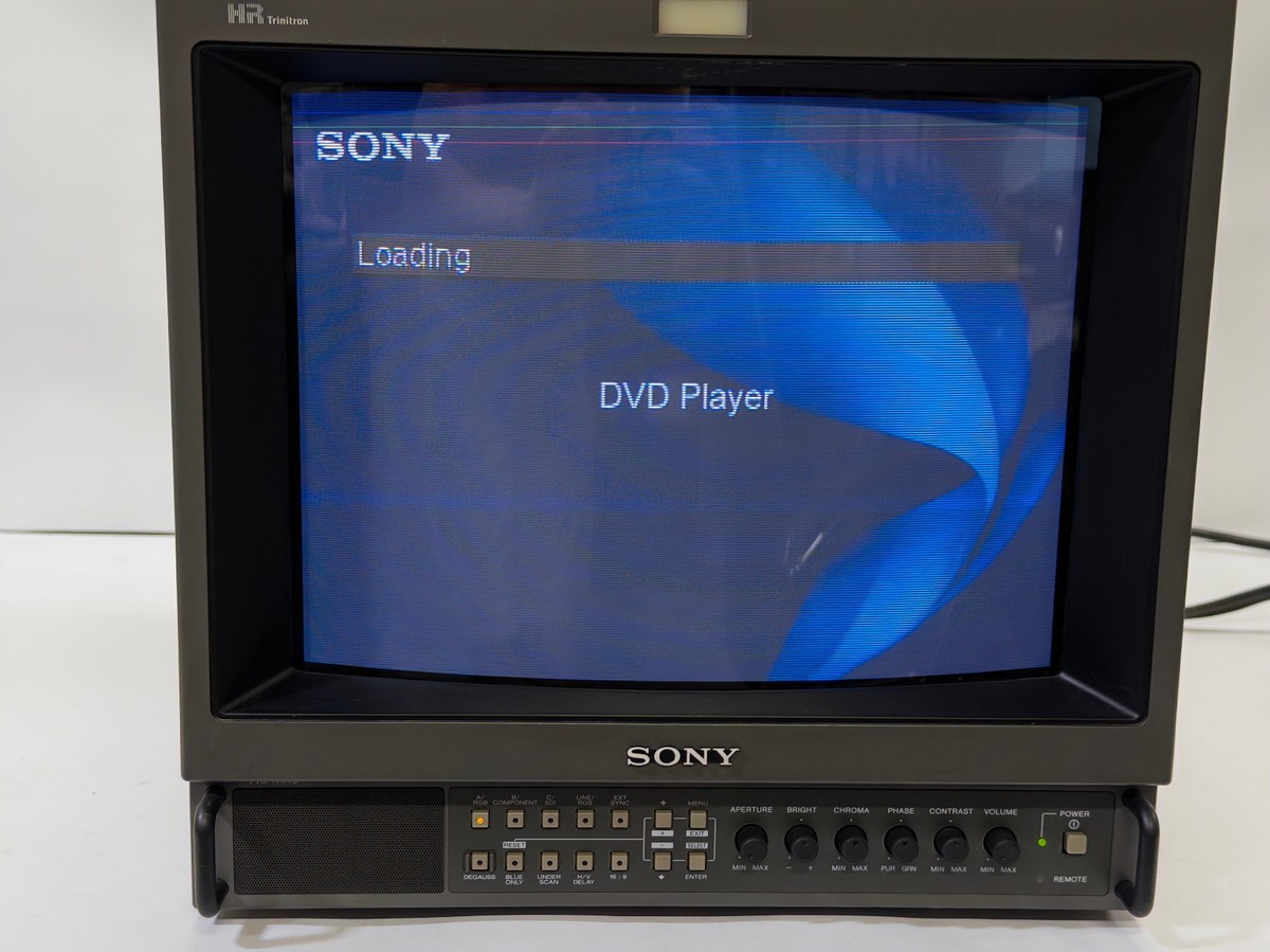 Sony Pvm-14m4u Trinitron 14