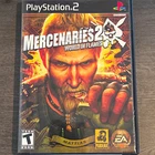 Electronic Arts Mercenaries 2: World in Flames PS2 Manual T NTSC-U/C 2008