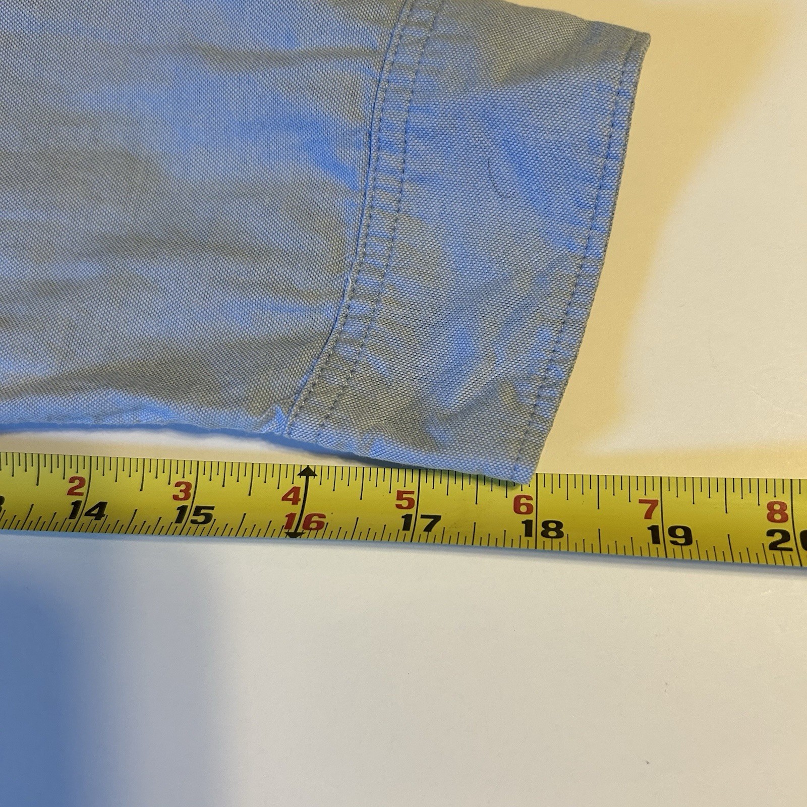 Gap Fitted Boyfriend Shirt Women's XL Blue Top Blouse Working Girl Preppy Cotton