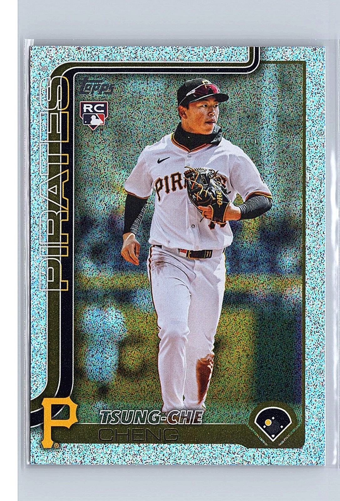 Tsung-Che Cheng 2025 Topps Update #US72 Sandglitter Pittsburgh Pirates