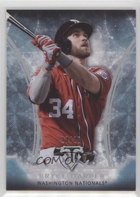 2015 Topps Triple Threads Sapphire 20/25 Bryce Harper #38 0qo1