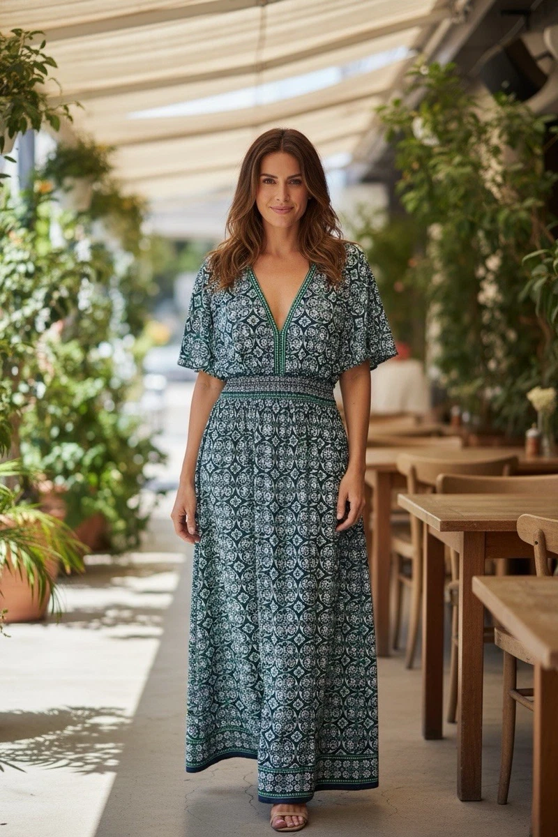 Blue Floral Maxi Dress Max Studio Floral Dress Bloom Strapless Maxi Dress  Blue White Floral Petal Pup USA