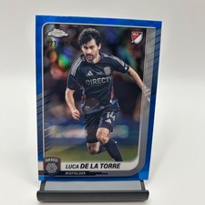 2025 Topps Chrome MLS #128 Luca De La Torre Blue /150 San Diego FC