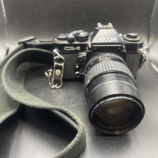 Vintage RICOH CR-5 Camera  JC Penny 135mm Lens NOT Tested