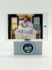 MASYN WINN 2025 Topps Museum Colection Signature Swatches Quad Relic Auto /15