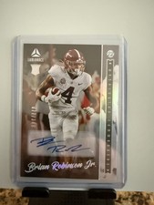 2022 Panini Luminance Brian Robinson Jr. Rookie Autographed Serial #107   77/349