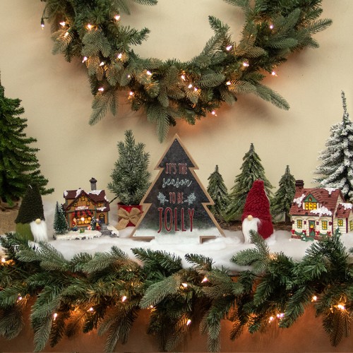 Northlight 6.5" White LED Lighted Cottage House Christmas Village Decoration - Picture 2 of 6