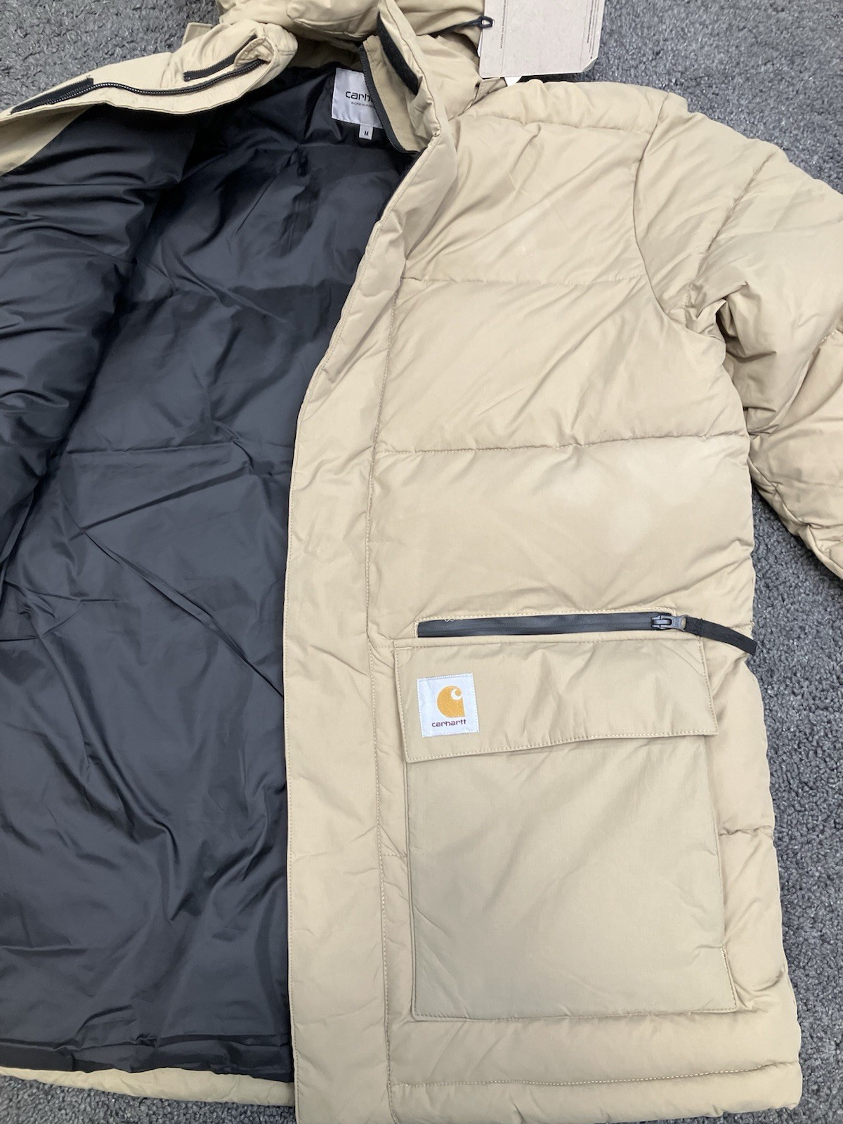 Carhartt WIP Milton Jacket Tanami M Medium I030824 RRP £340 image 4