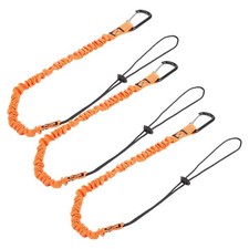 Tool Lanyard3 Pcs Safety Lanyard With Carabinershock Absorbing Safety6125