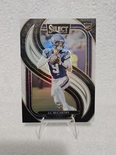 2024 Panini Select Premier Level White Prizm /35 JJ McCarthy #134 Rookie RC