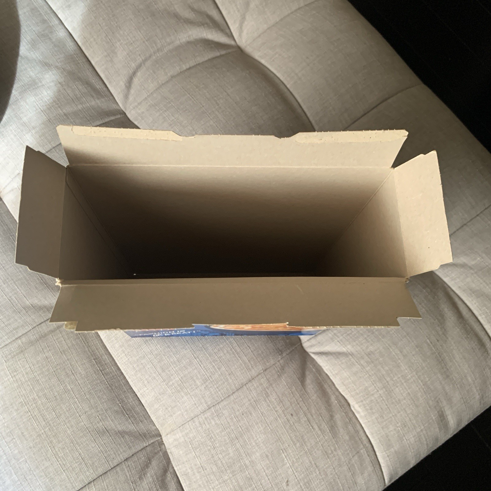 Anya Hindmarch Kellogg’s Fashion Flakes Cereal Box 2014 PARIS NO CEREAL AS IS