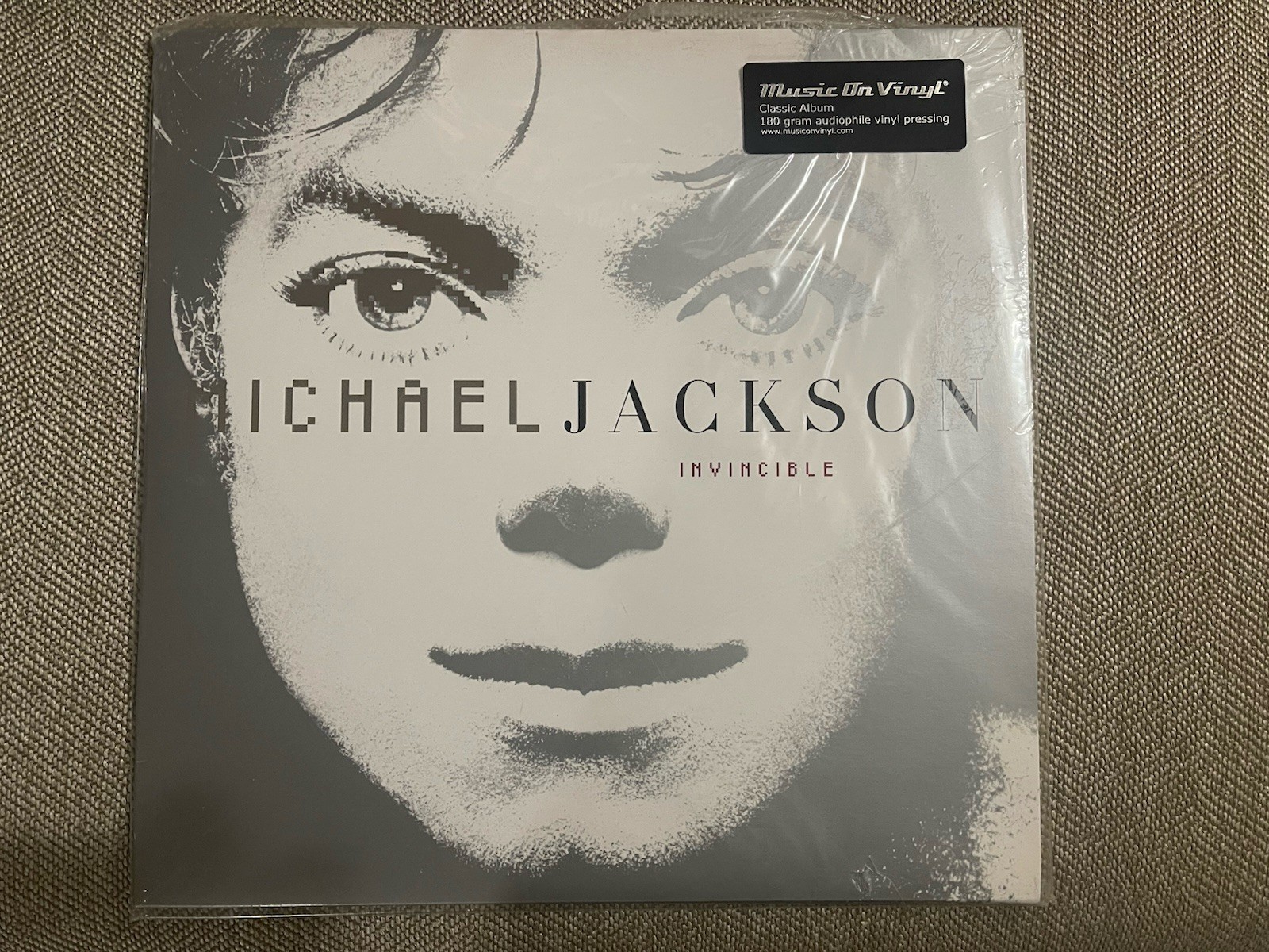“IMPORT“180 G Michael Jackson- Invincible- 2x LP Vinyl Album- Super RARE!