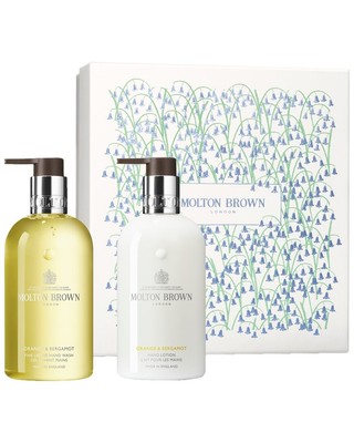 Molton Brown London Unisex 2 X 10Oz Orange & Bergamot Hand Care Gift Set Women's