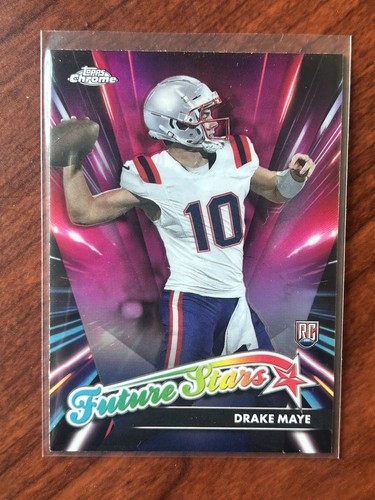 2024 Topps Chrome - Future Stars Drake Maye #FS-3 (RC) Patriots