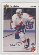 1991-92 Upper Deck Canada Cup French Eric Lindros Wayne Gretzky #9 HOF 03uh
