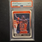 Fleer 1988-89 Michael Jordan #17 PSA 8 Chicago Bulls Basketball NBA Card