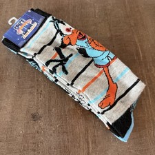 2 Pair Looney Tunes Space Jam A New Legacy Socks, Adult Shoe Size 6-12 Daffy NEW