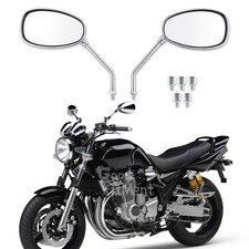 For Yamaha XJR1300 XJR1200 Vision XZ550 Chrome Motorcycle Rearview Side Mirrors