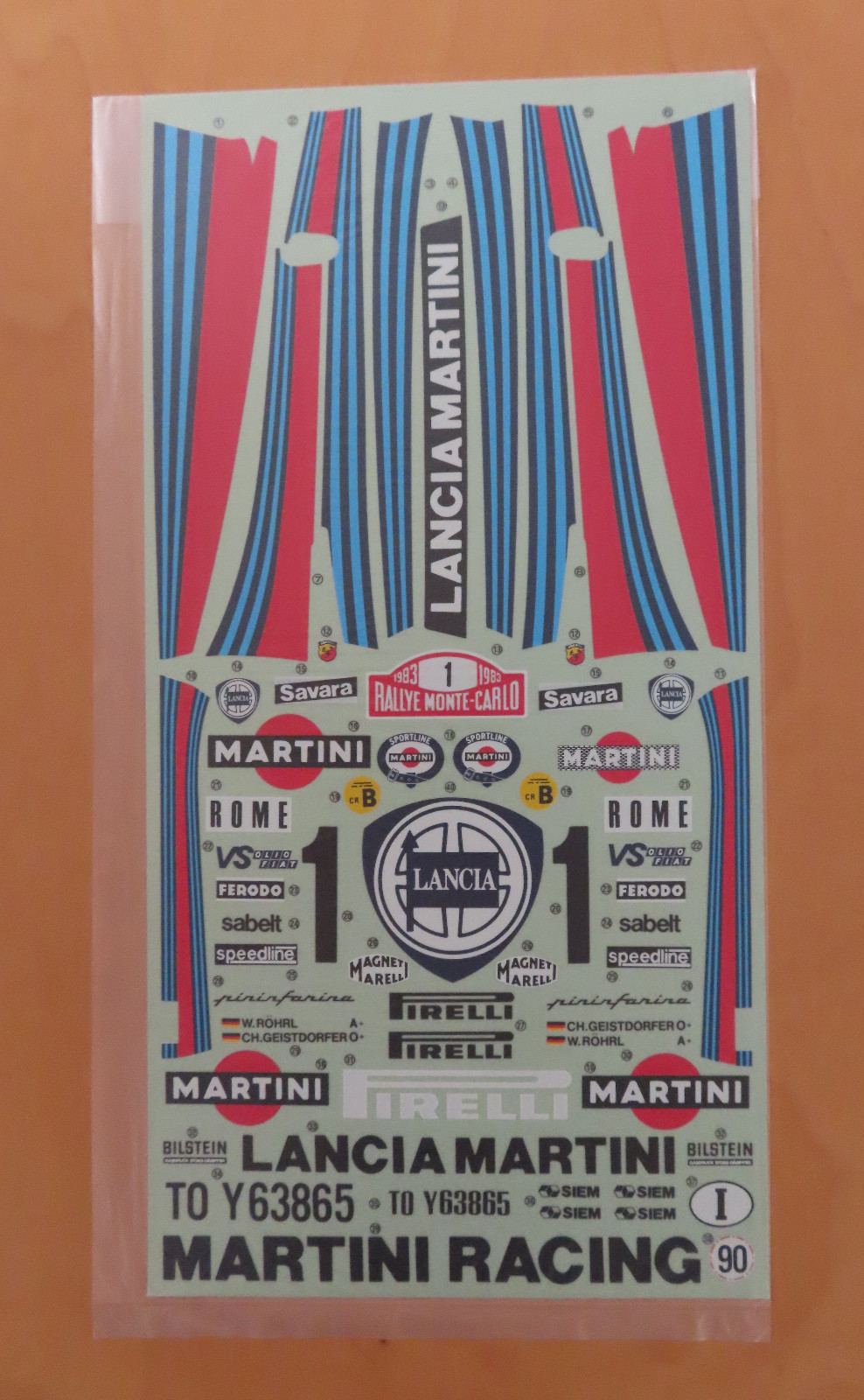 RC Tamiya Decal Lancia Rally 58040 1983 NEU NIB RC Tamiya Decal Lancia Rally 58040 1983 NEU NIB