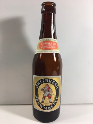 1960s Imported Whitbread Brewmaster 11.39oz Bottle Whitebread London England