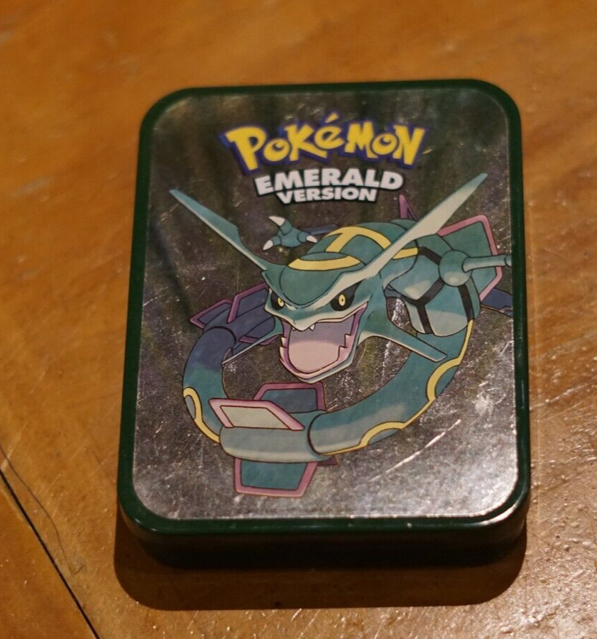 Pokemon Emerald Version Pre-Order Tin (Tin Only)