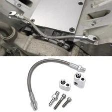 Coolant Steam Port Crossover LS Throttle Body Bypass Hose Kit LS1 Cylinder Head 