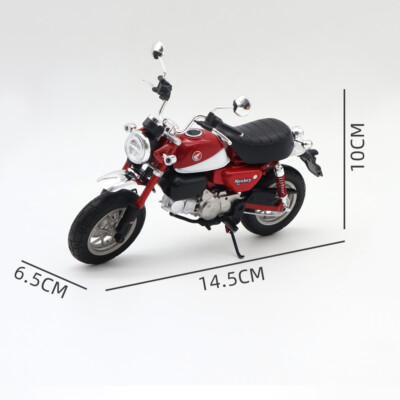 1/12 AOSHIMA Honda Monkey 125 Diecast Model Motorcycle Car Toys