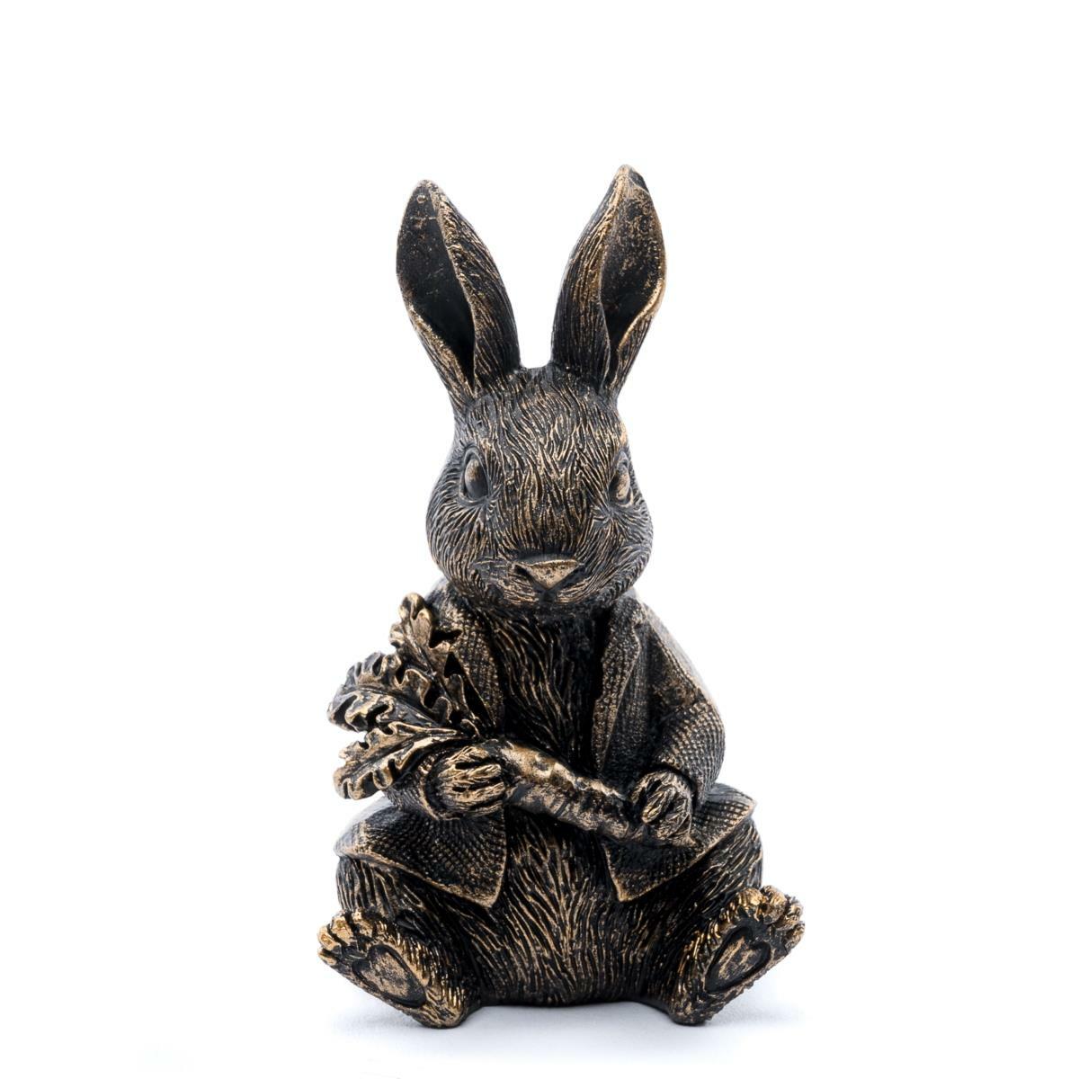 Potty Feet Peter Rabbit Holding A Carrot Companion Plant Pot Stake Topper Gift