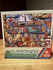 Flashbacks : Antiques Collectables 1000 Piece Jigsaw Puzzle approx 19 x 27