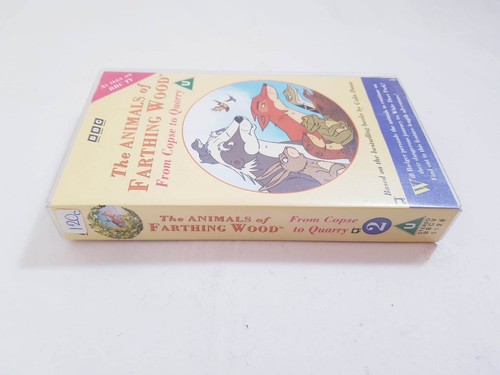 The Animals Of Farthing Wood VHS 1992 BBC Video - From copse to quarry RARE - Picture 11 of 12
