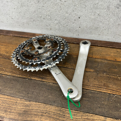 K &amp;M730 Vintage Shimano Deore XT FC-M730 Crank Set 175 mm Pantograph