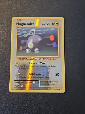 Pokemon Card XY Evolution Reverse Holo TCG Card - Magnemite 37/108