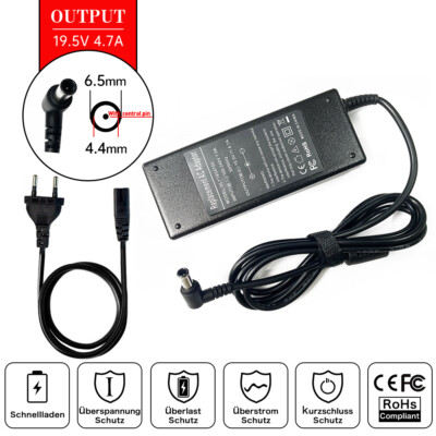 90W Laptop Netzteil Ladegerät für Sony Vaio VPCEB3DFX VPCEB3E1E/WI VPCEH1S1R