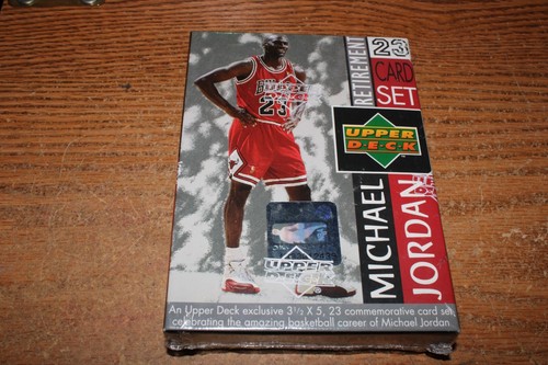 1999 Brand New Michael Jordan Upper Deck Retirement Sealed Box Set