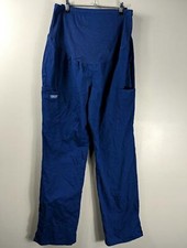 Cherokee Workwear Professionals Scrub Pants Women's Medium Navy Mid Rise Cargo